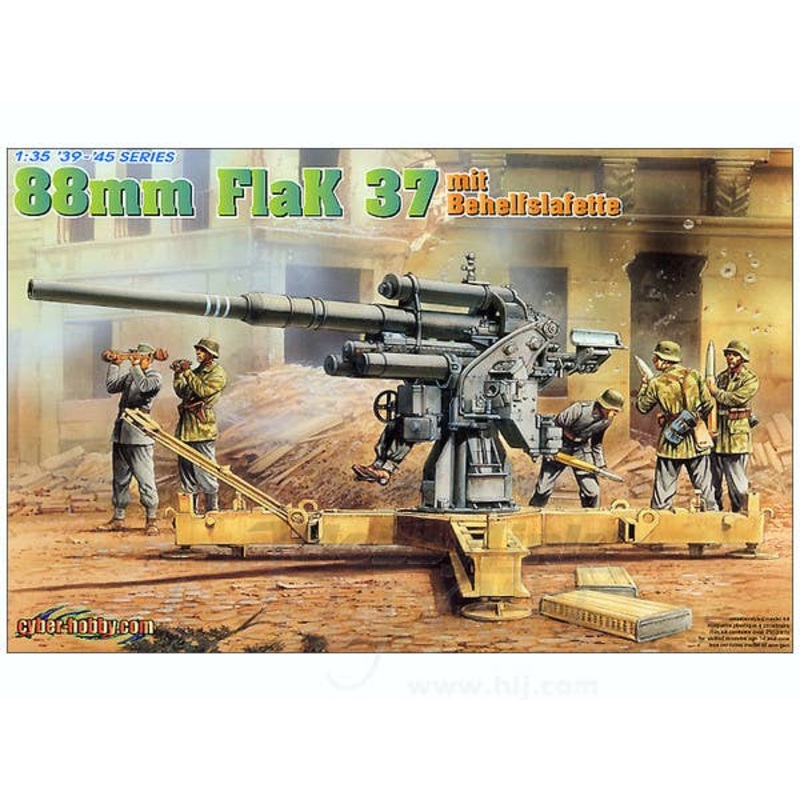 1/35 88mm FlaK 37 mit Behelfslafette