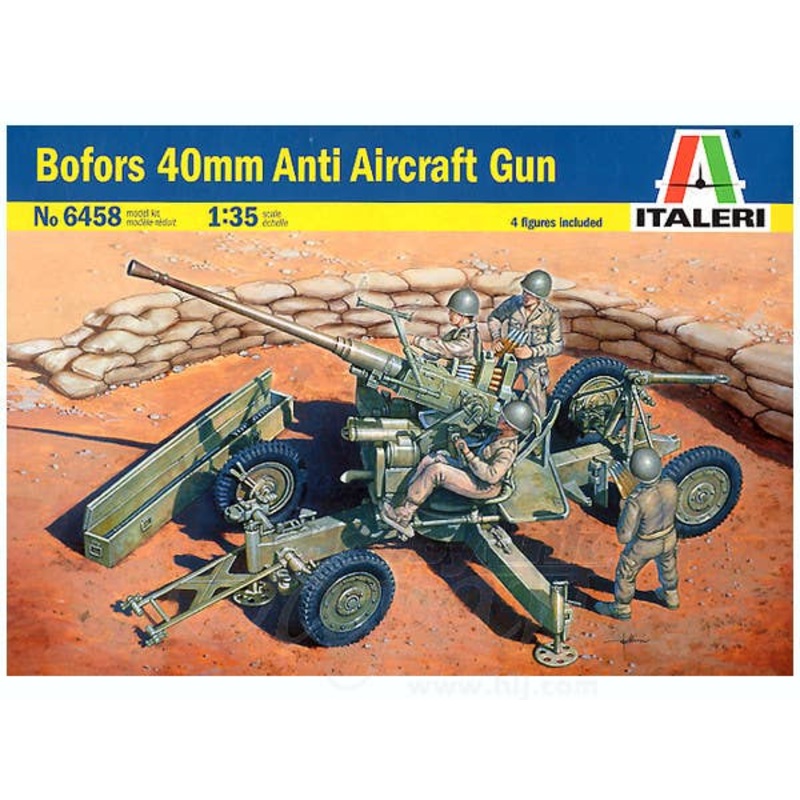 1/35 Bofors 40mm Anti Aircraft Gun