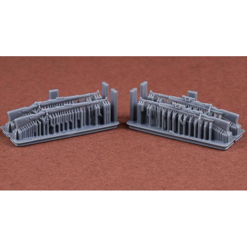 1/35 Kar98k rifle set I. (WW II) (x 4 rifles) - with sling