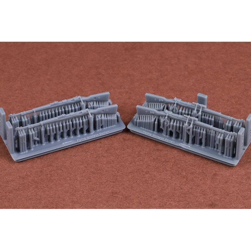 1/35 Kar98k rifle set II. (x 4 rifles) - without sling