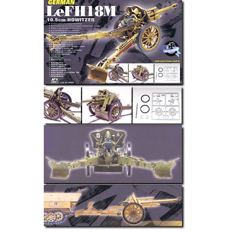 1/35 leFH18M 10.5cm Howitzer Limited