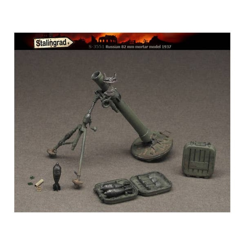 1/35 Russian 82mm Mortar M1937