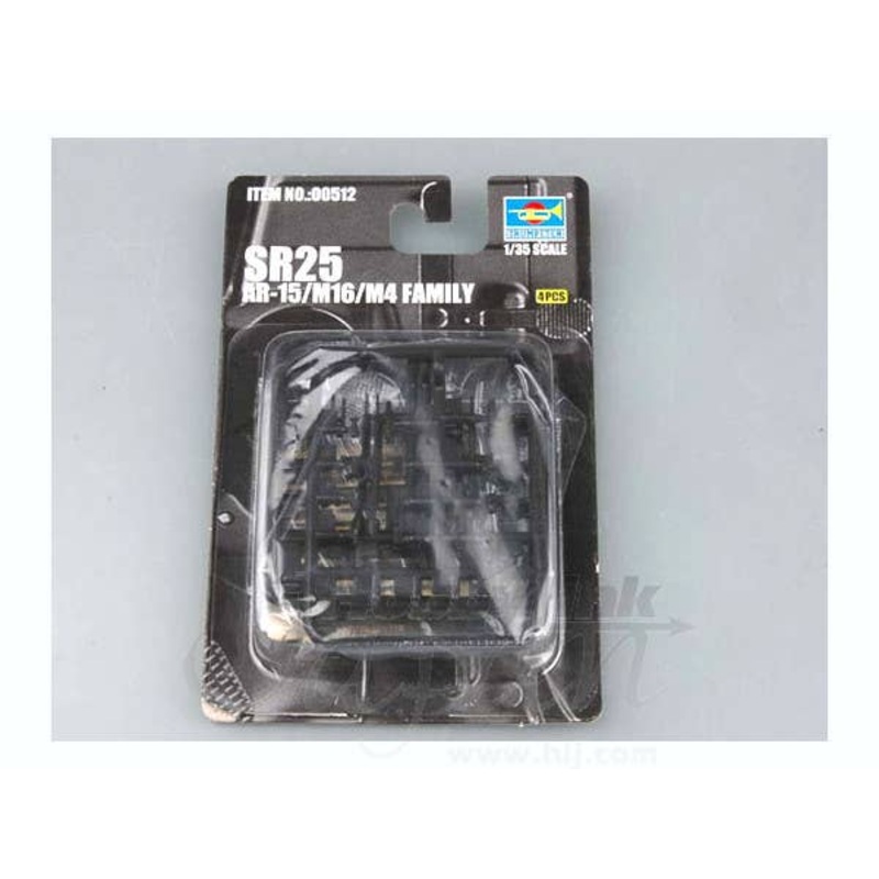 1/35 SR25 AR-15/M16/M4 Family (4pcs)