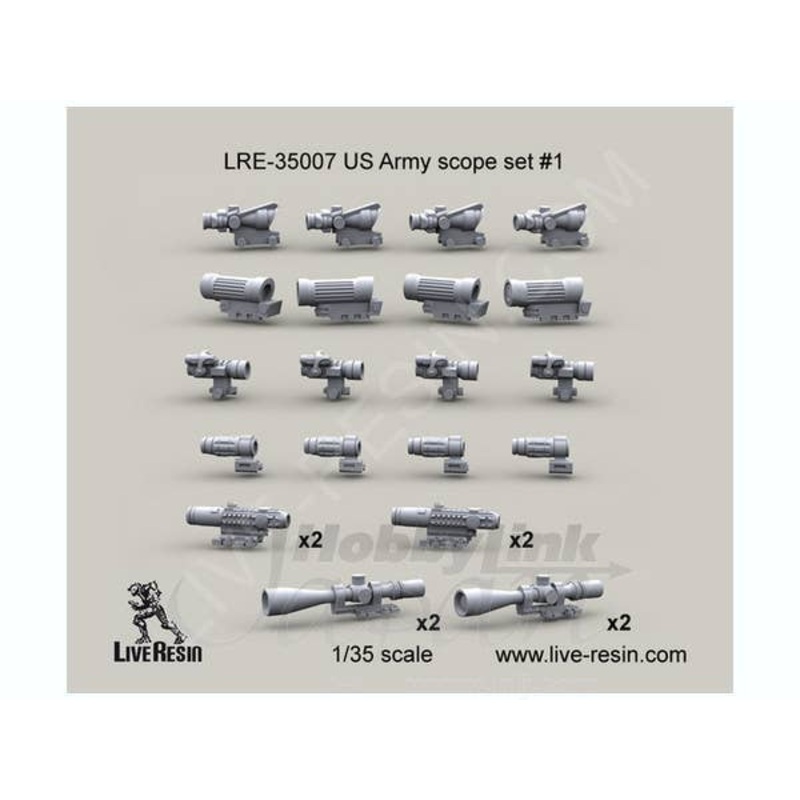 1/35 US Army Scope Set #1