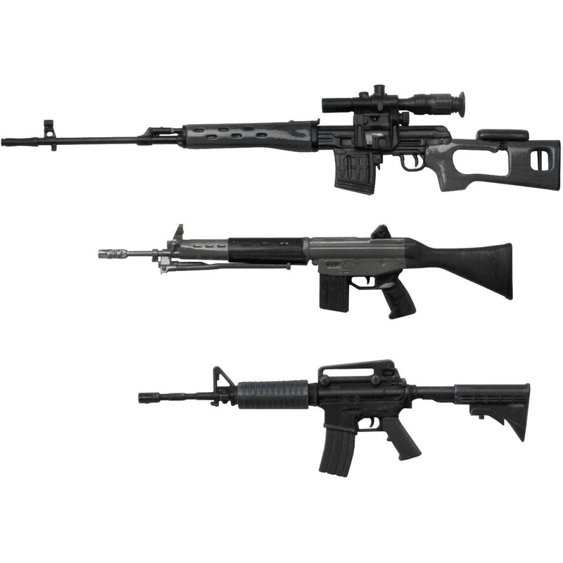 1/12 Realistic Weapon Series Realistic Rifle Gun Metallic Coating Ver.