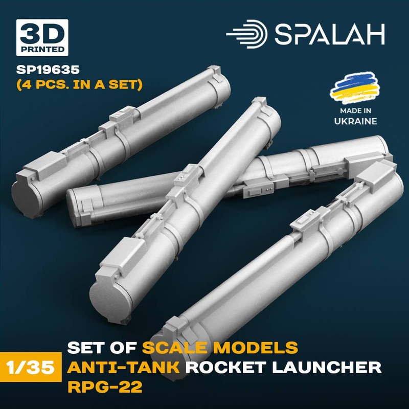 1/35 Set of scale models RPG-22, (4 pcs)