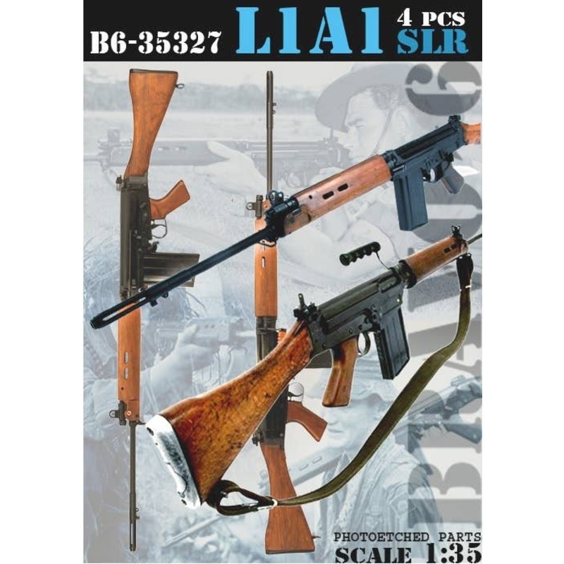 1/35 Working Belgian / British L1A1 Self-Loading Rifle (SLR)