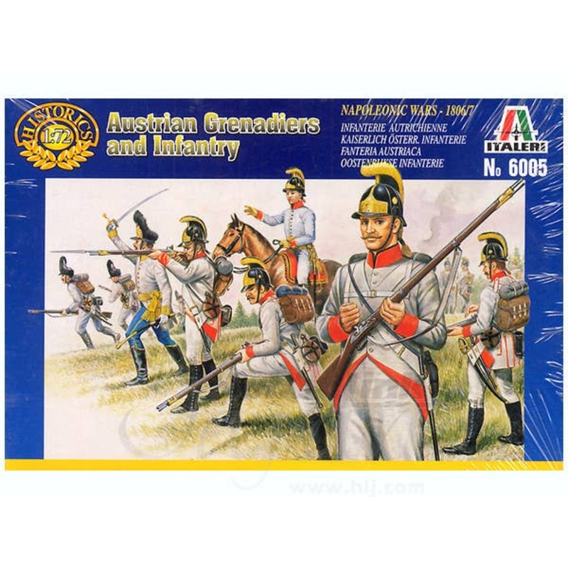 1/72 Austrian Grenadiers and Infantry