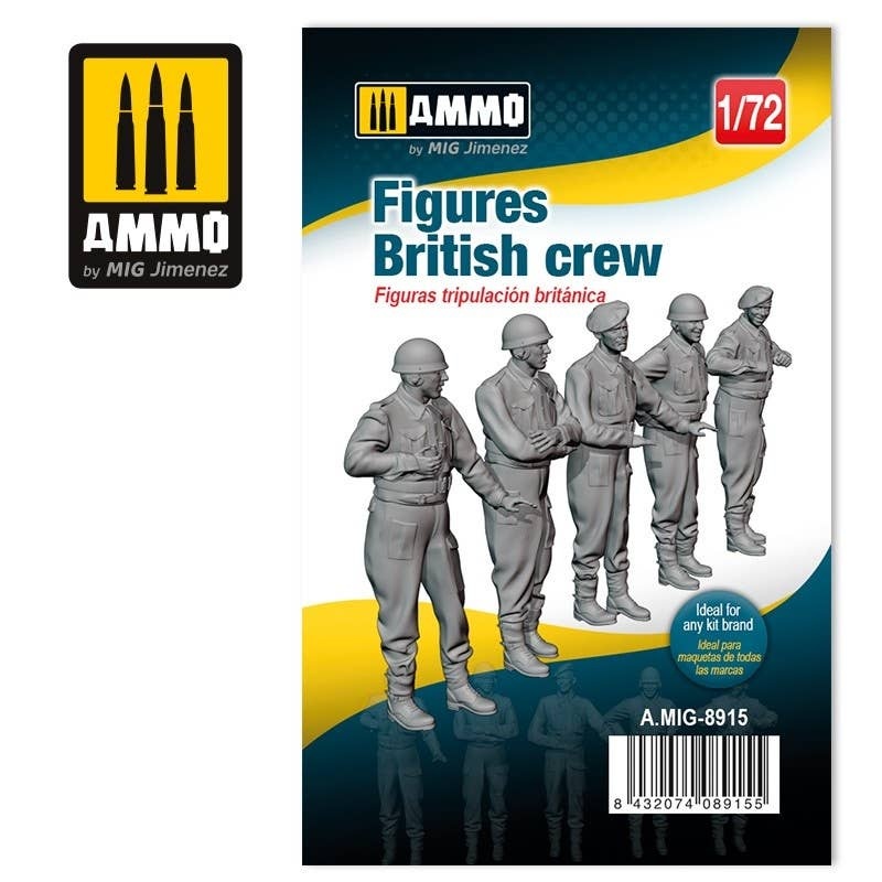 1/72 Figures British Crew