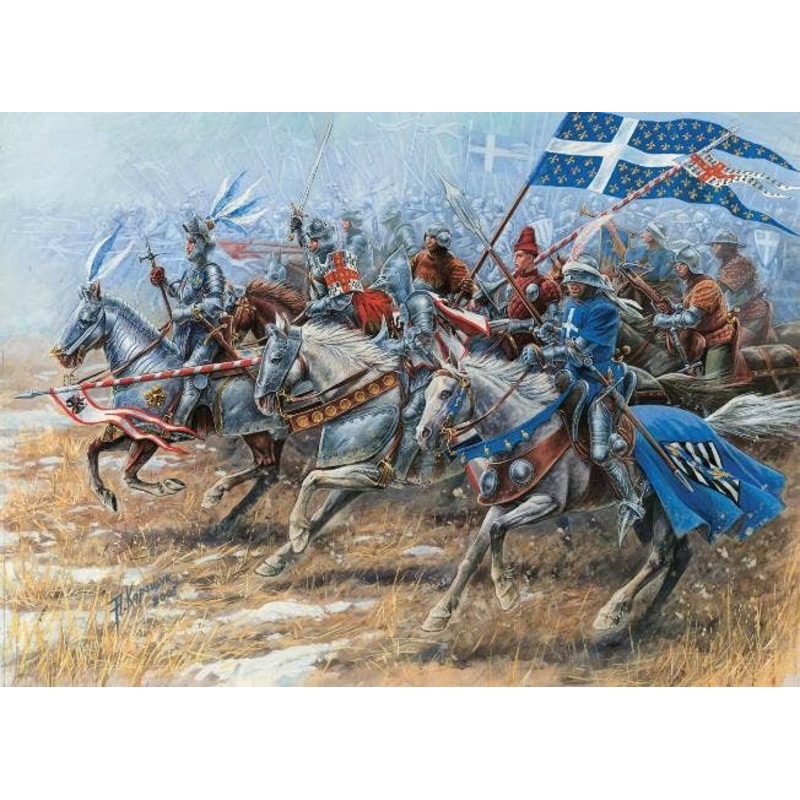 1/72 French Knights XV A.D.