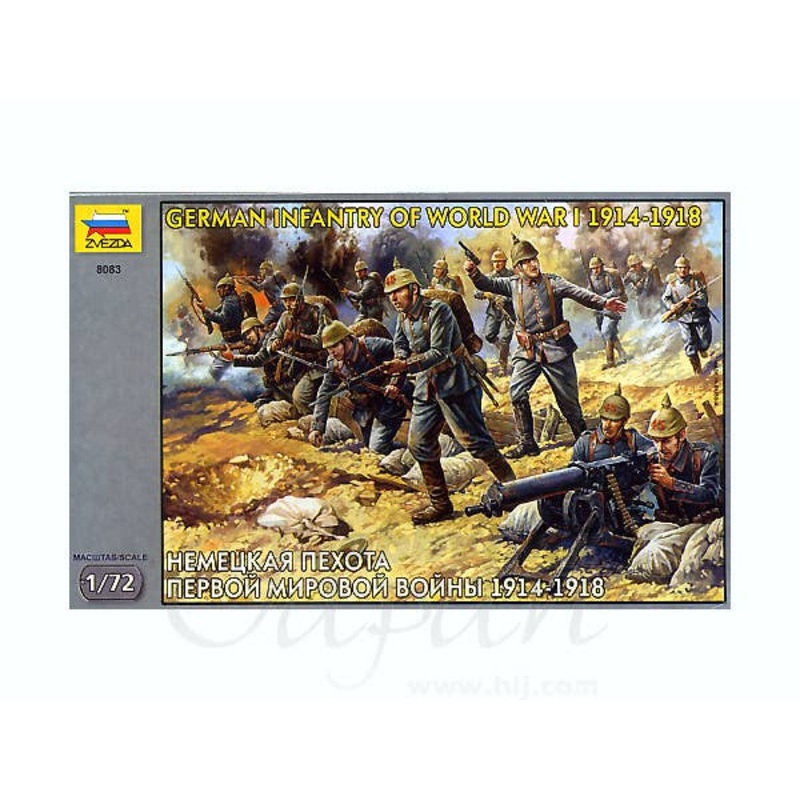 1/72 German Infantry of WWI 1914-1918