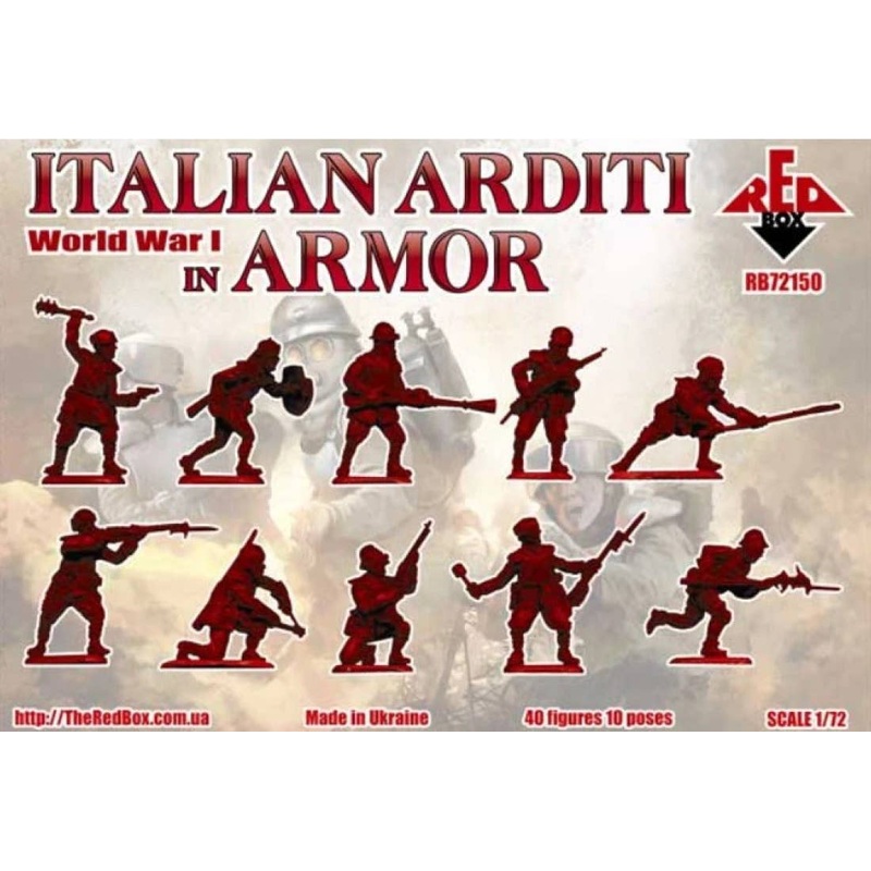 1/72 Italian Arditi in armor World War I