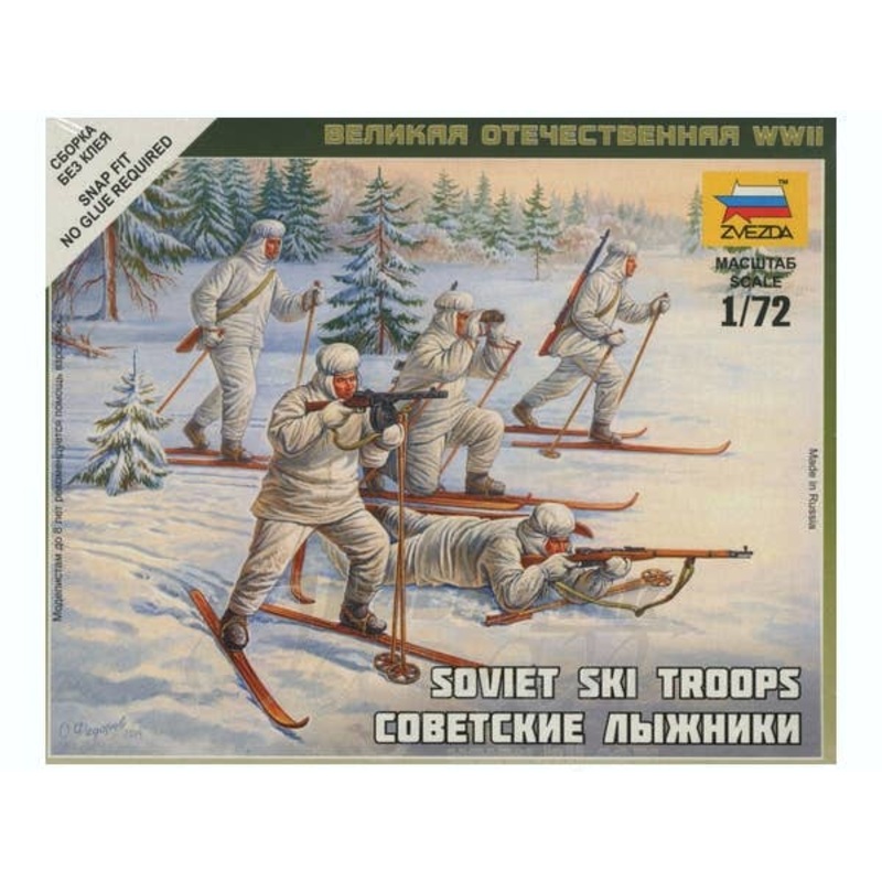 1/72 Soviet Ski Soldier