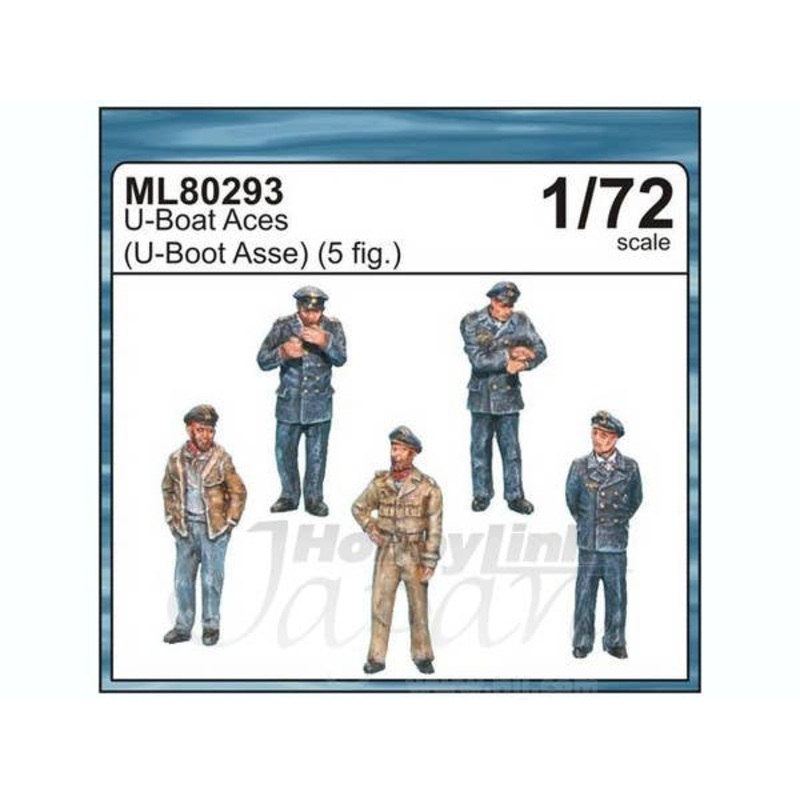 1/72 U-Boat Aces 5 fig.