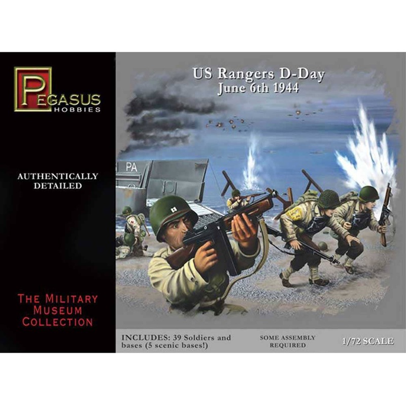 1/72 WW.II U.S. Ranger Normandy Landings