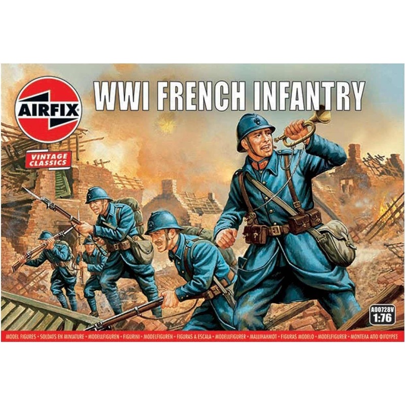 1/76 Airfix Vintage Classics: WWI French Infantry
