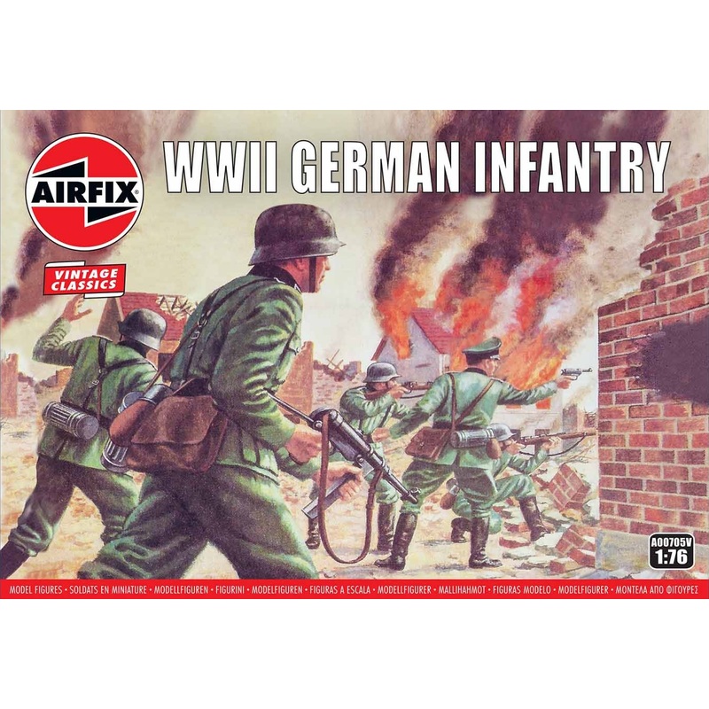 1/76 WWII German Infantry