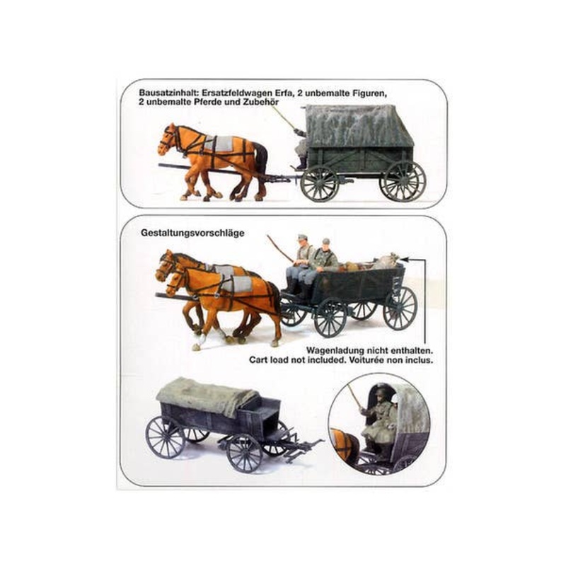 1/87 Horse-Drawn Field Wagon #2