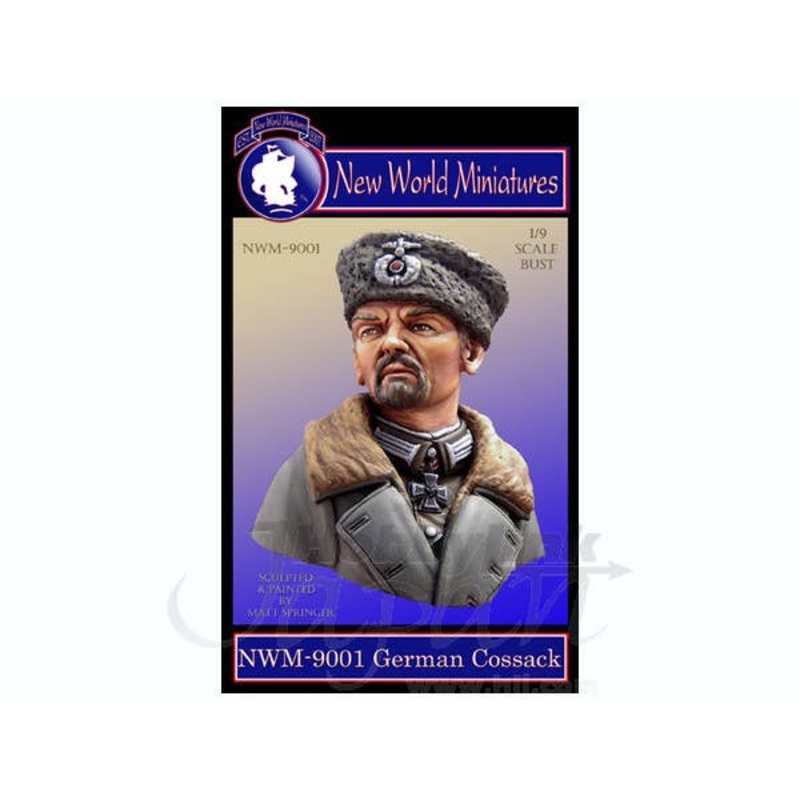 1/9 German Cossack Bust Model