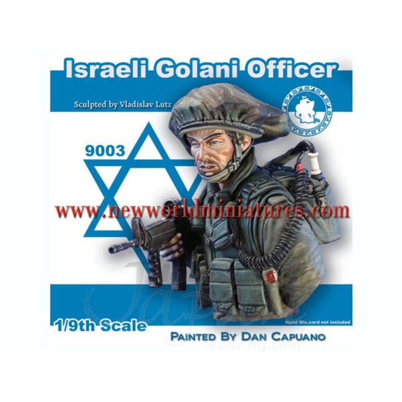 1/9 Israeli Golani Officer Bust