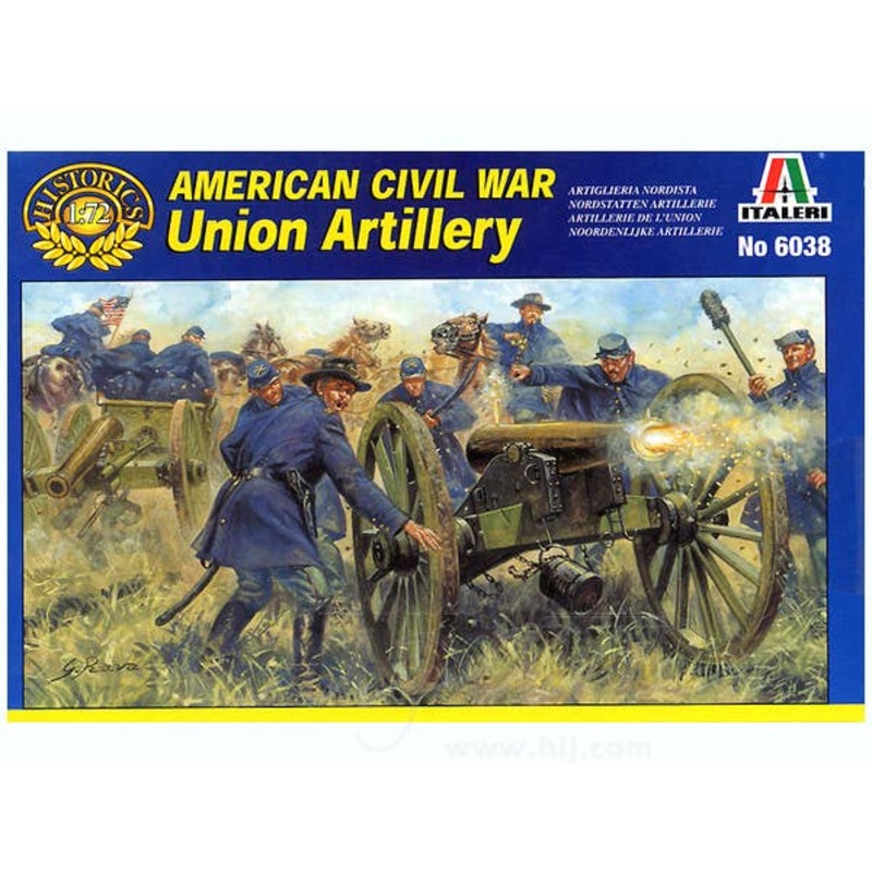 1/72 American Civil War Union Artillery