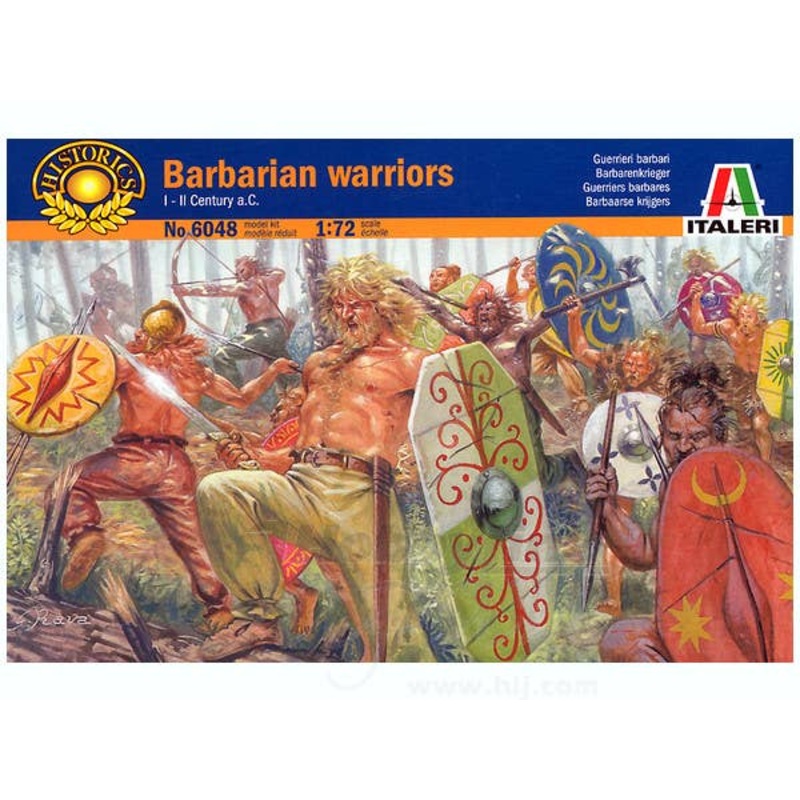 1/72 Barbarian Warriors