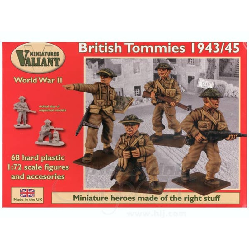 1/72 British Tommies 1943/45