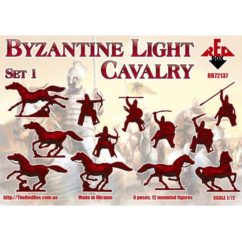 1/72 Byzantine Light Cavalry set 1