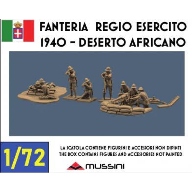 1/72 Fanteria Regio esercito - 1940: deserto africano