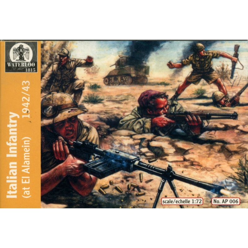 1/72 Italian Infantry (at El Alamein) 1942/43 (36 Figures)