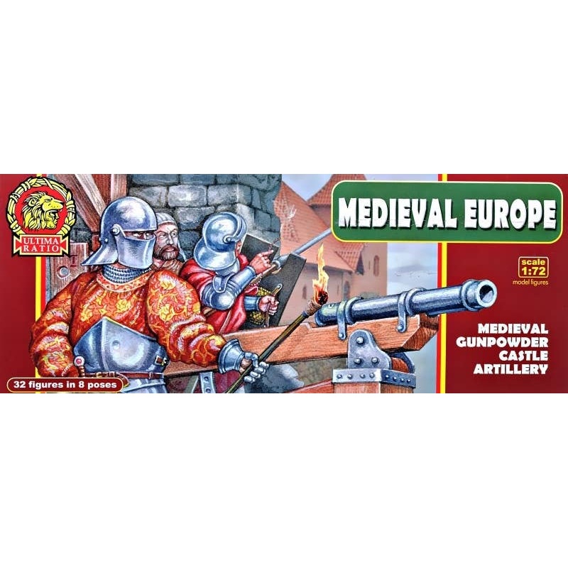 1/72 Medieval Gunpowder Castle Artillery