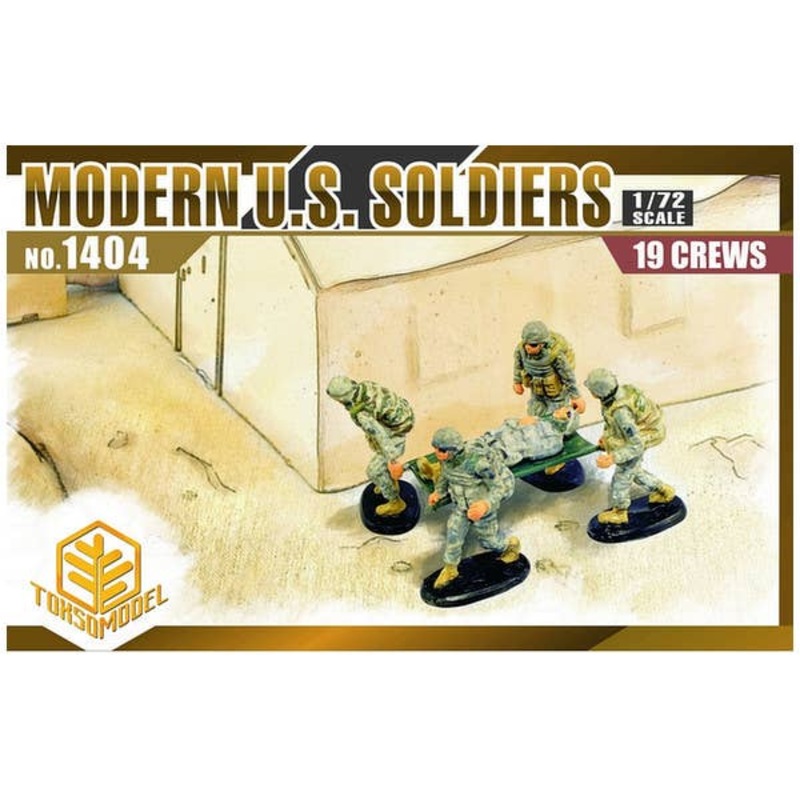 1/72 Modern US Soldiers (19 Figures)