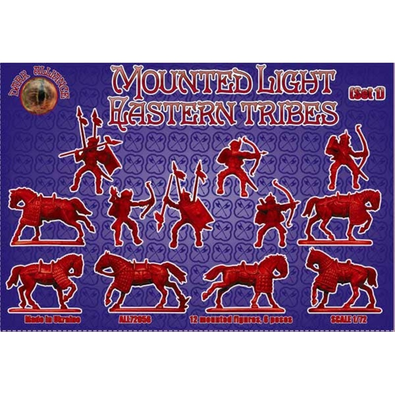 1/72 Mounted Light Eastern tribes. Set 1