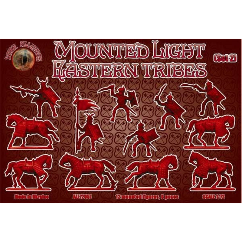1/72 Mounted Light Eastern tribes. Set 2