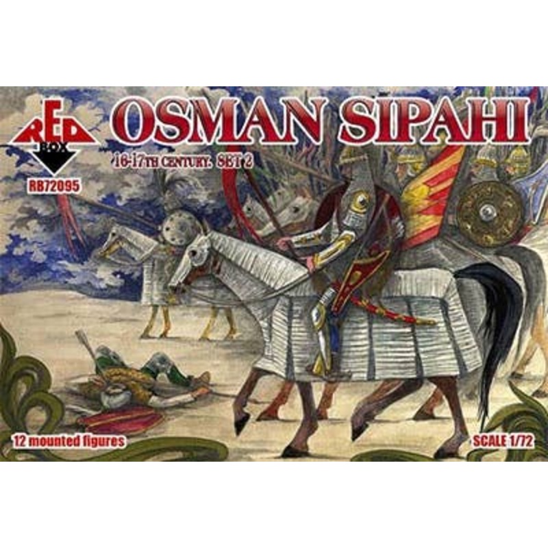 1/72 Osman Sipahi 16-17th Century Set.2 (12 Mounted Figures)