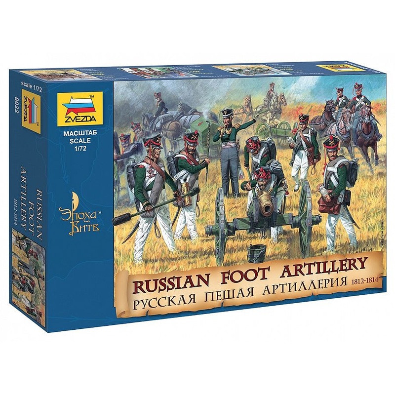 1/72 Russian Artillery 1812-1815