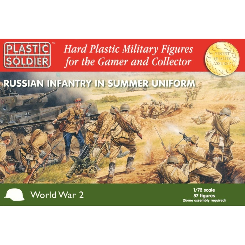 1/72 Russian Infantry in Summer Uniform