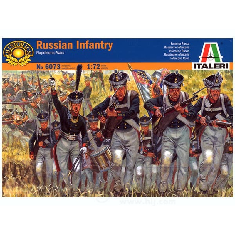 1/72 Russian Infantry - Napoleonic Wars