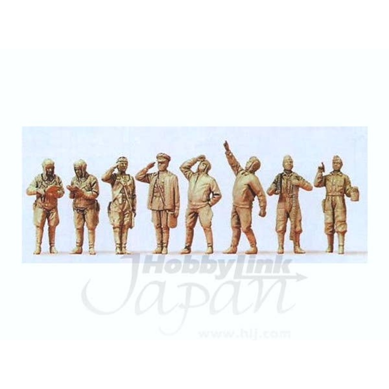 1/72 Soviet Air Force Pilots/Grand Crew Set 1941-45 (8pcs)