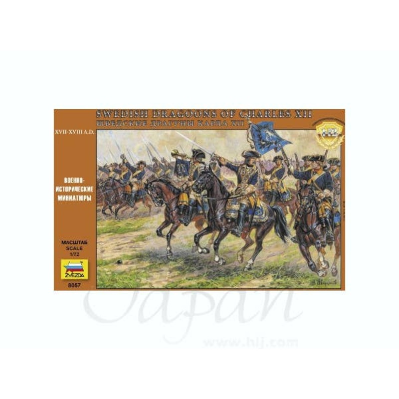 1/72 Swedish Dragoons of Charles XII