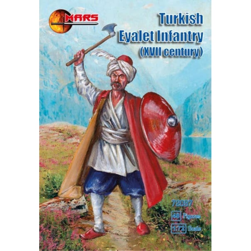 1/72 Turkish Evalet Infantry (XVII Century)