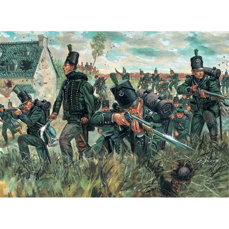 1/72 Waterloo (200years) 95th rgt. "Green Jackets"