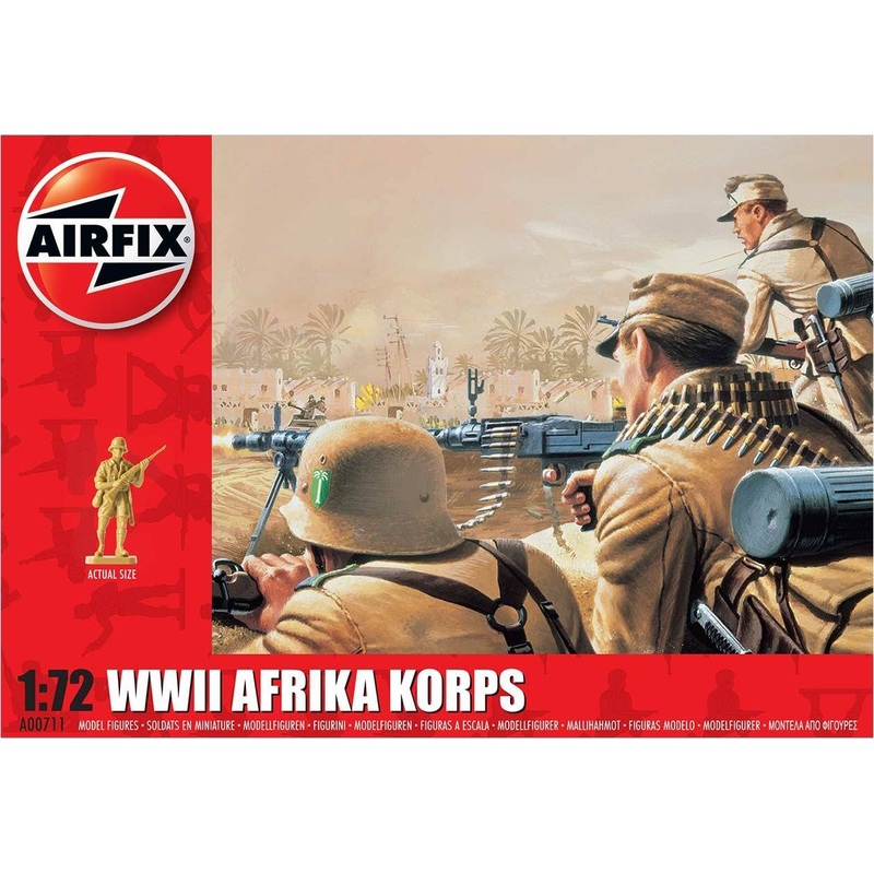 1/72 WW.II Afrika Corps 48-Figures
