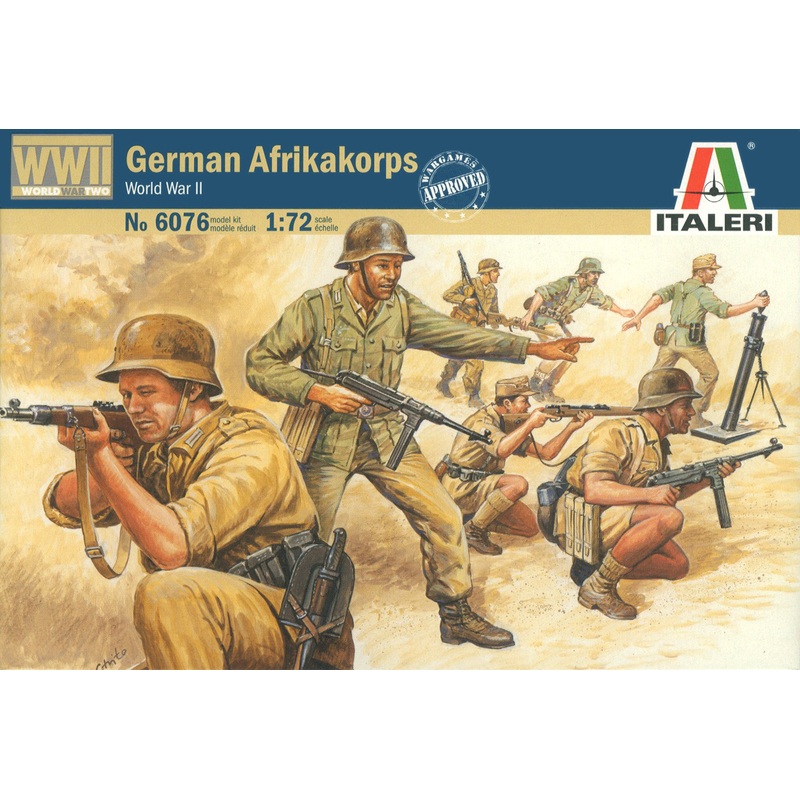 1/72 WW.II Afrika Korps (50pcs)