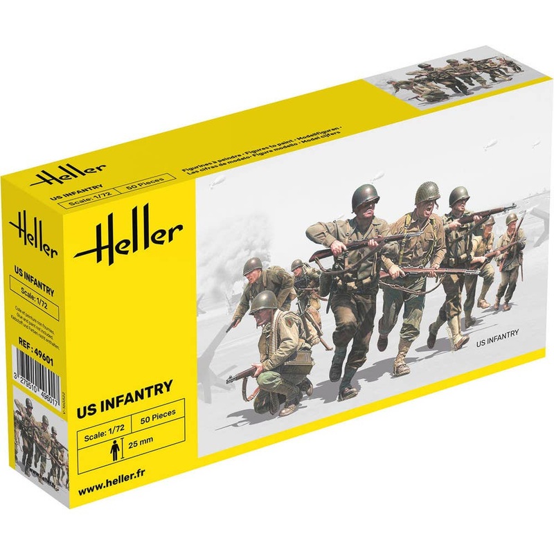 1/72 WW.II US Infantry (50pcs)