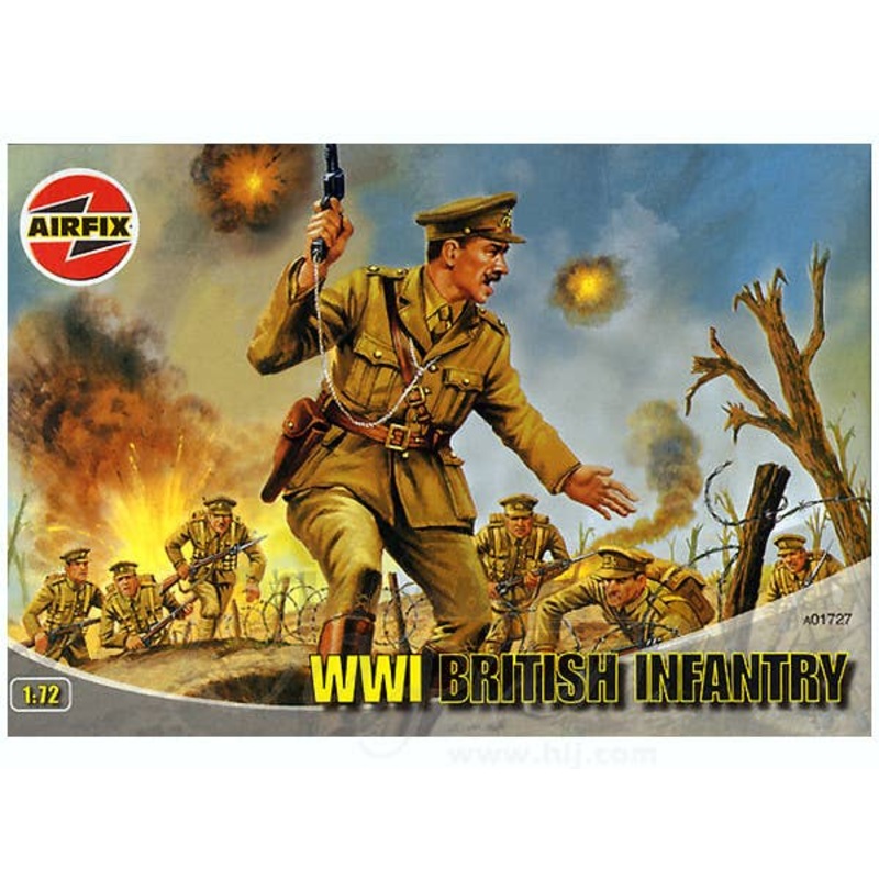 1/72 WWI British Infantry