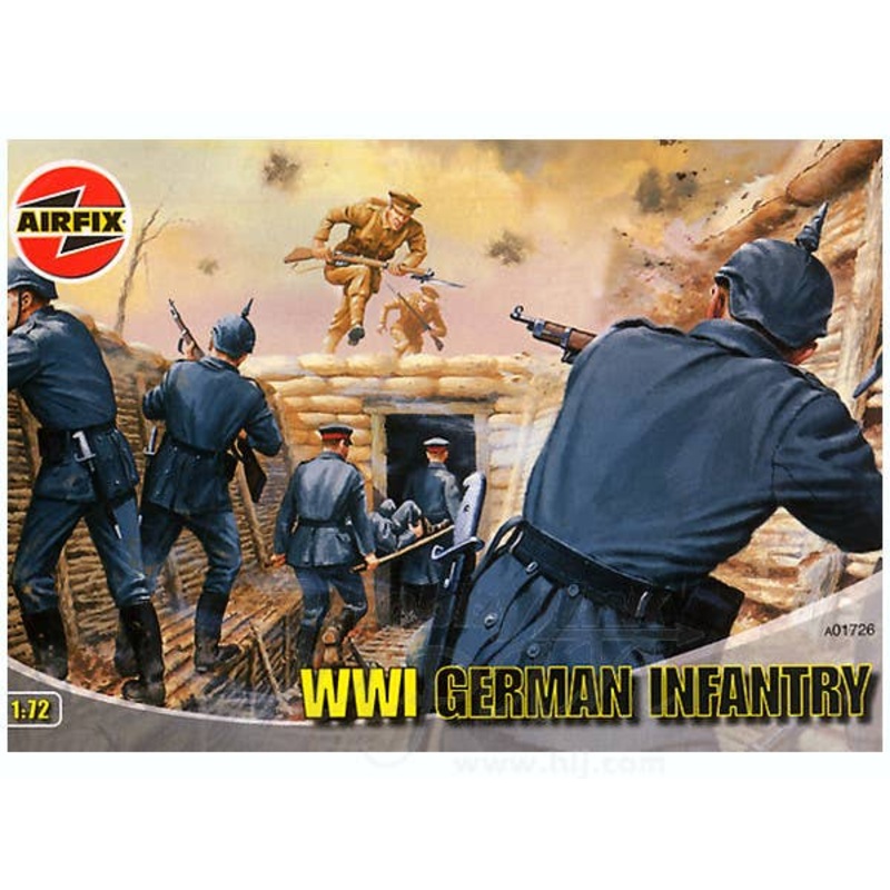 1/72 WWI German Infantry