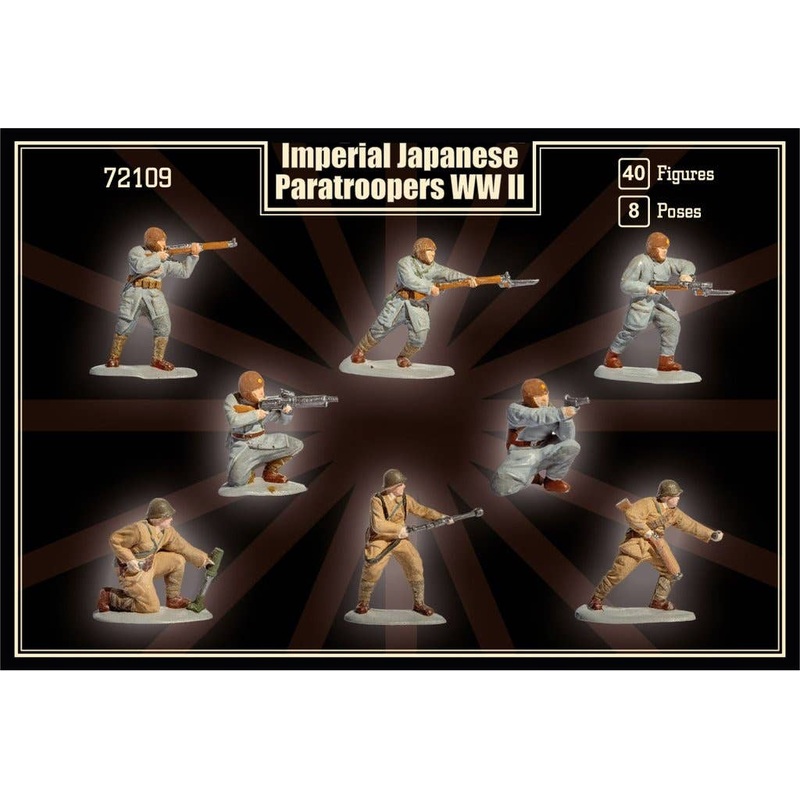 1/72 WWII Imperial Japanese Paratroopers