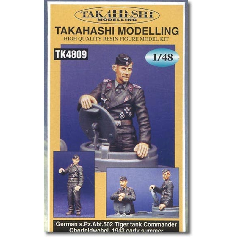 1/48 German s.Pz.Abt.502 Tiger Commander Oberfeldwebel