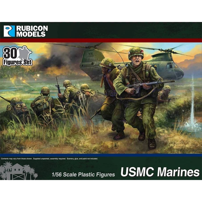 1/56 US Marine Corps Soldier (30 pieces)